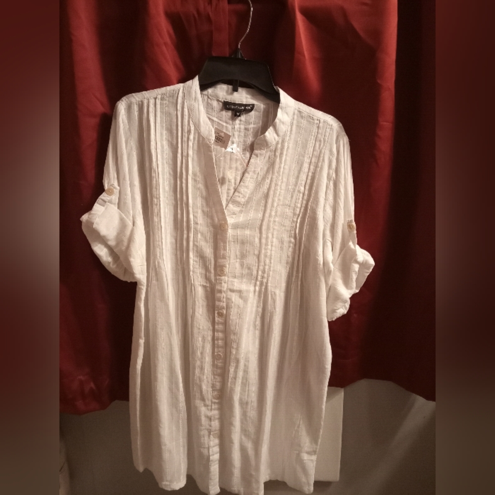White medium club z collection cover up